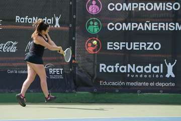 Jornada tenística de este lunes en Telde del Rafa Nadal Tour By Santander Gran Canaria 2022/TA.